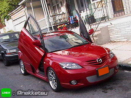ประตูปีกนก Mazda3 (Lambo Door)