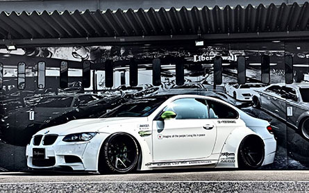 ش BMW E92 M3 LB☆WORKS 