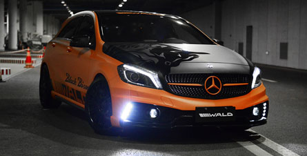 ش Mercedes Benz A-Class W176 WALD Black Bison