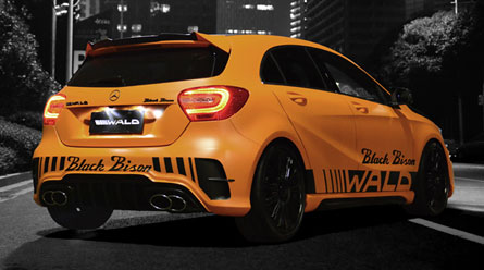 ش Mercedes Benz A-Class W176 WALD Black Bison