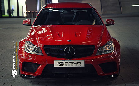 ش Benz W204 ç Prior-Design Black Edition 