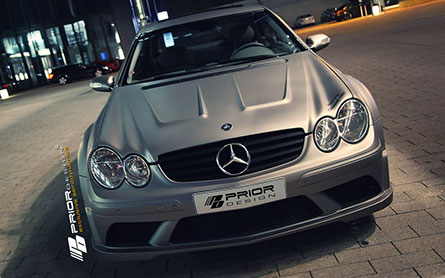 ش Benz CLK ç Prior-Design Black Edition