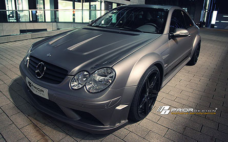 ش Benz CLK ç Prior-Design Black Edition