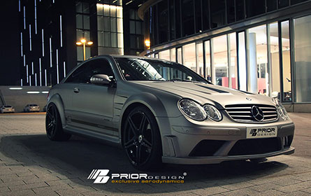 ش Benz CLK ç Prior-Design Black Edition