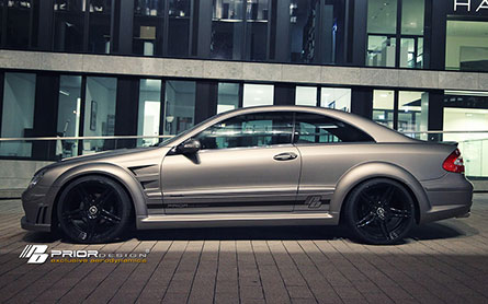 ش Benz CLK ç Prior-Design Black Edition