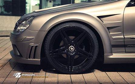 ش Benz CLK ç Prior-Design Black Edition