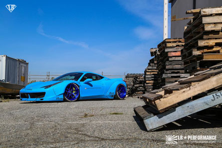 ش Ferrari 458 LB☆WORKS