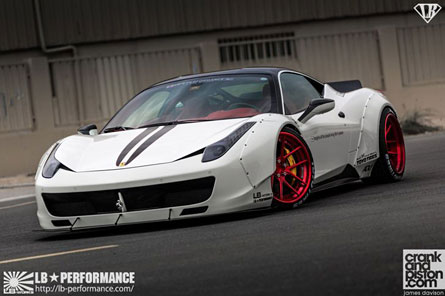 ش Ferrari 458 LB☆WORKS