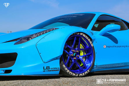 ش Ferrari 458 LB☆WORKS