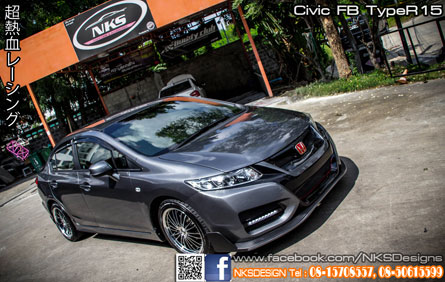 ش Civic FB ç TypeR 2015