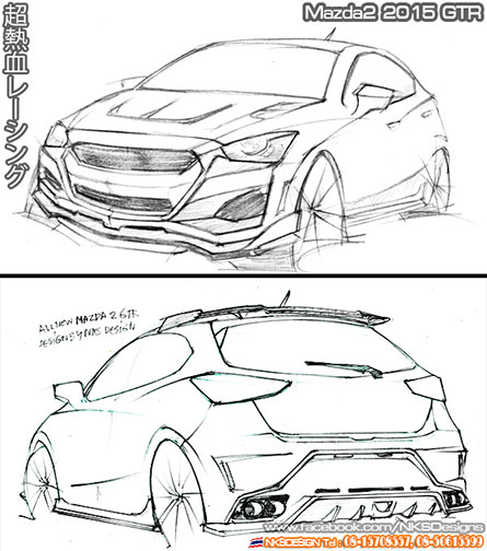 ش Mazda2 Skyactive 2015 ç GTR