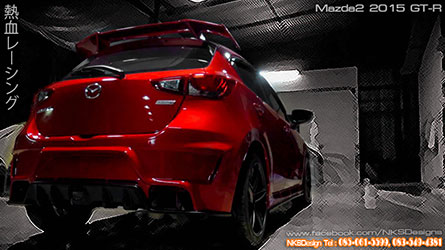 ش Mazda2 Skyactive 2015 ç GTR
