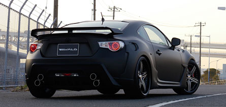 ش Toyota 86 WALD Sports Line Black Bison