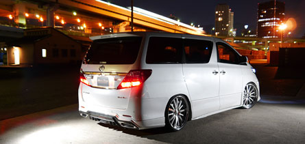 ش Alphard 2011 WALD Sport Black Bison