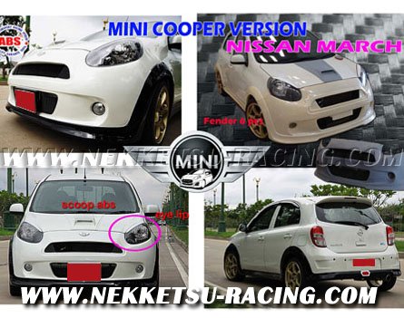 شͺѹ NISSAN MARCH ç Mini Cooper