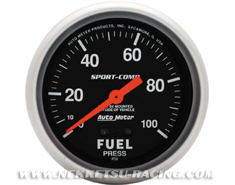 Auto  Racing on Auto Meter 2 5              Sport Comp  Fuel