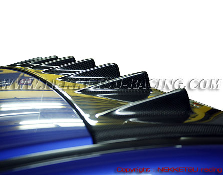 Roof Fin Civic FD Carbon