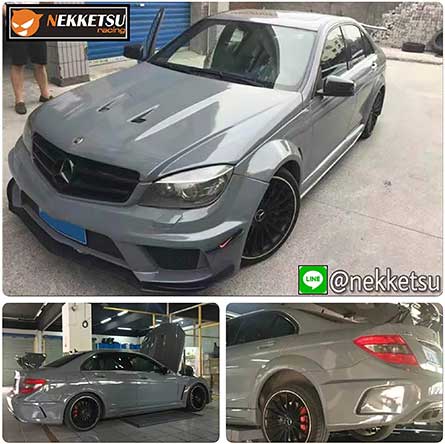 ش ͺѹö Mercedes Benz W204 AMG C63 Sedan.