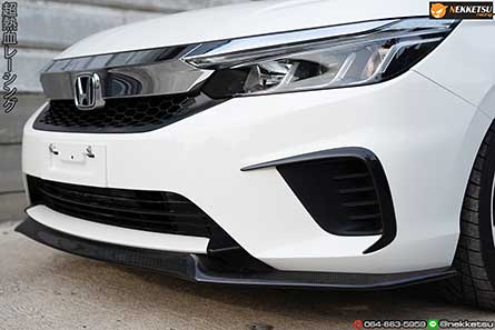 ชุดแต่งสเกิร์ตรอบคัน Carbon เสริมรถซิตี้ Honda City Hatchback 2020