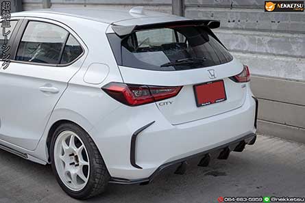 ชุดแต่งสเกิร์ตรอบคัน Carbon เสริมรถซิตี้ Honda City Hatchback 2020
