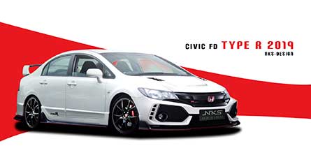 ش ͺѹ Honda Civic FD 06-11 ç Type R19