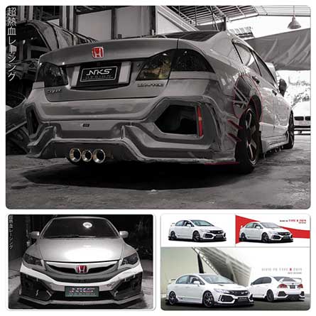 ش ͺѹ Civic FD 06-11 ç Type R 2019 FK