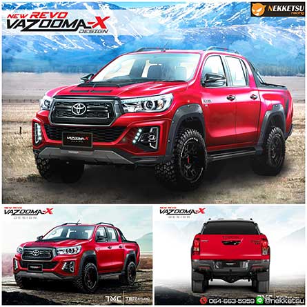 ش ʻ öк Hilux Revo Rocco 2018 ç Vazooma-X