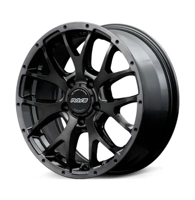 แบบล้อสั่งตัด 2x7FA Black Design — ดีไซน์อ้างอิง Rays