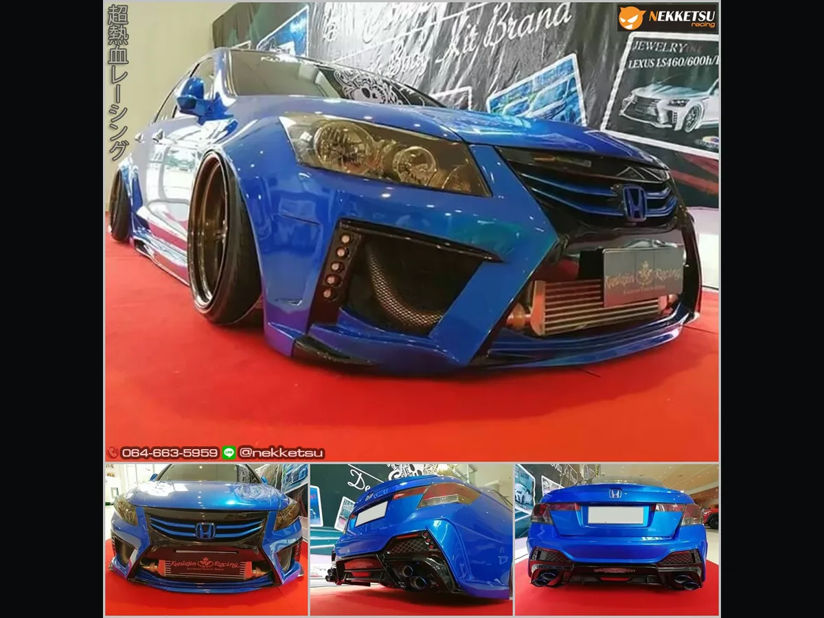 Honda Accord G8 ชุดแต่ง Black Pearl