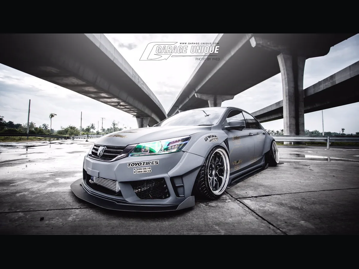 Honda Accord G9 ชุดแต่ง Wide Body