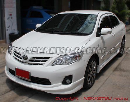 ชุดแต่งรอบคัน Altis 10-11 Minor Change TRD V3 ABS ภาพประกอบสินค้า
