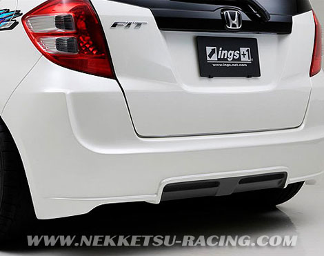 ชุดแต่งสเกิร์ต สปอยเลอร์รถแจ๊ส Honda Jazz 08-10 GE ทรง ings1 (ABS) ภาพประกอบสินค้า