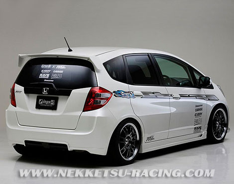 ชุดแต่งสเกิร์ต สปอยเลอร์รถแจ๊ส Honda Jazz 08-10 GE ทรง ings1 (ABS) ภาพประกอบสินค้า