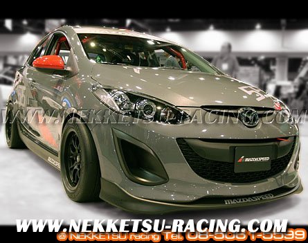 ชุดแต่งรอบคัน Mazda2 รุ่น 4 และ 5 ประตู ทรง Evil