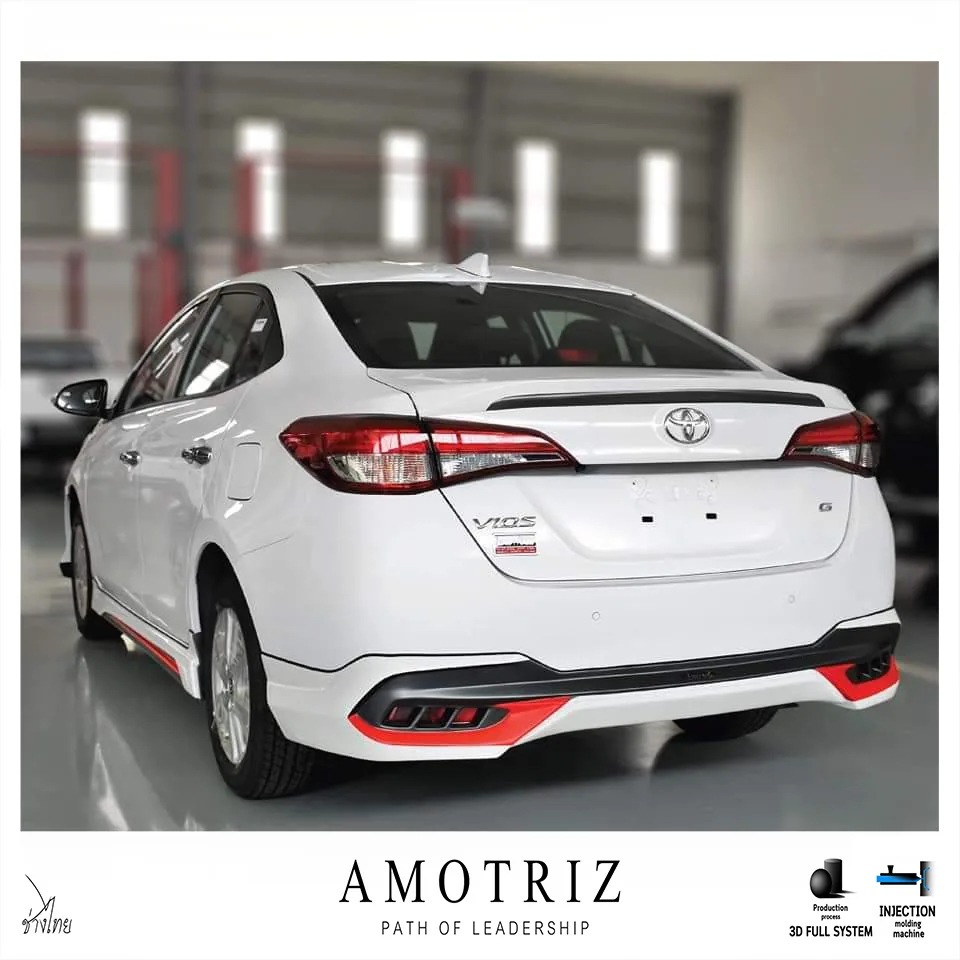 ชุดแต่ง Toyota Yaris 5 ประตู / Yaris ATIV 4 ประตู AMT แบบเปลี่ยนกันชนหน้า