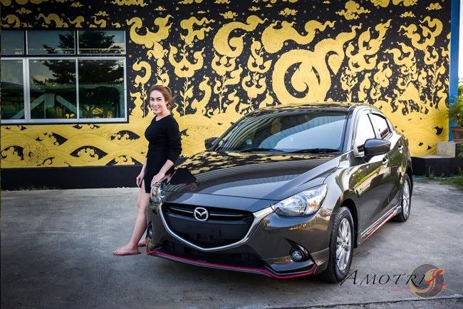 ชุดแต่ง Mazda2 2017 Sedan 4 ประตู AmotriZ AMT