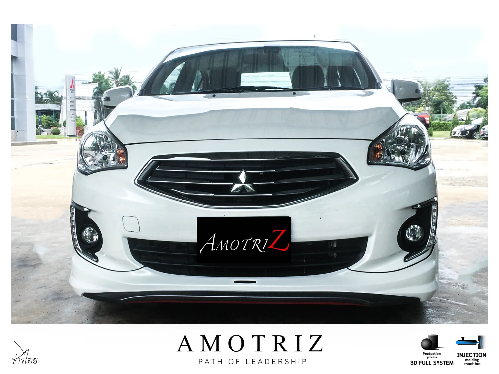 ชุดแต่ง Mitsubishi Attrage 2017 AmotriZ AMT