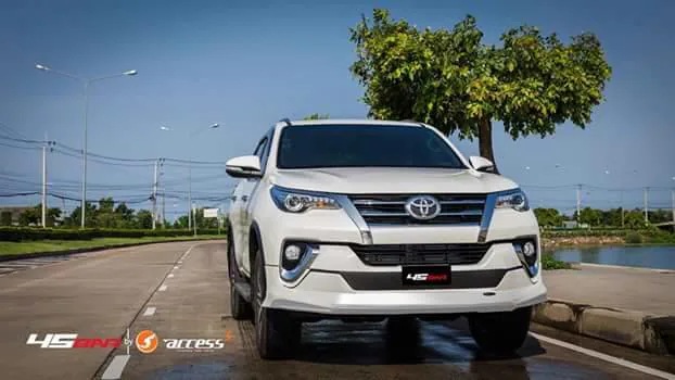 ชุดแต่ง Toyota Fortuner 2016 45Bar AMT