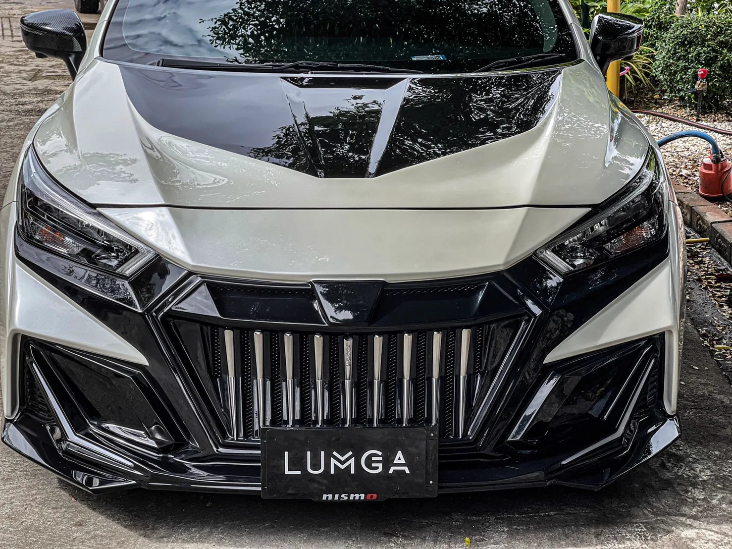 กันชนหน้า Nissan Almera 2020 Lumga AMT