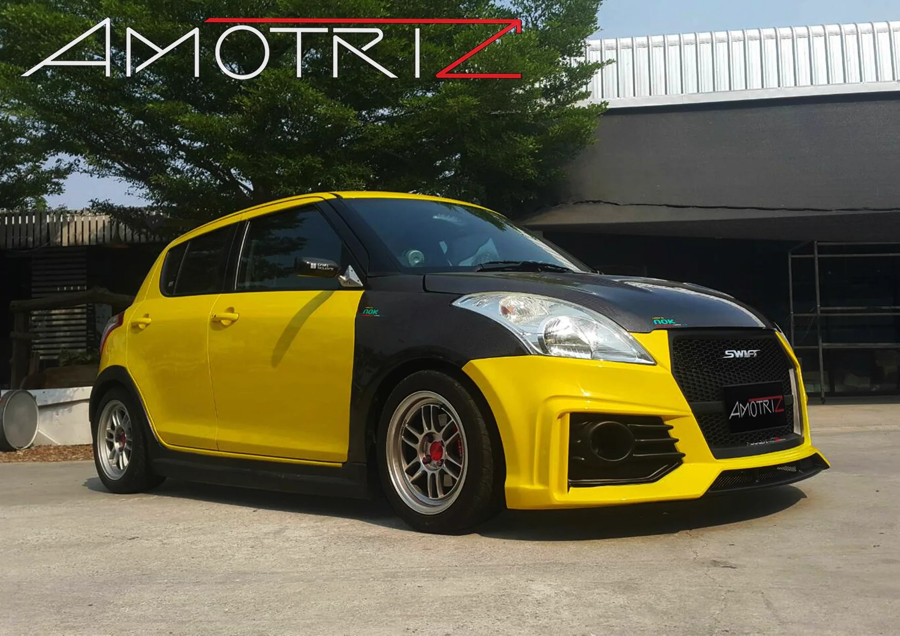 ชุดแต่ง Suzuki Swift 2012 R8 AMT
