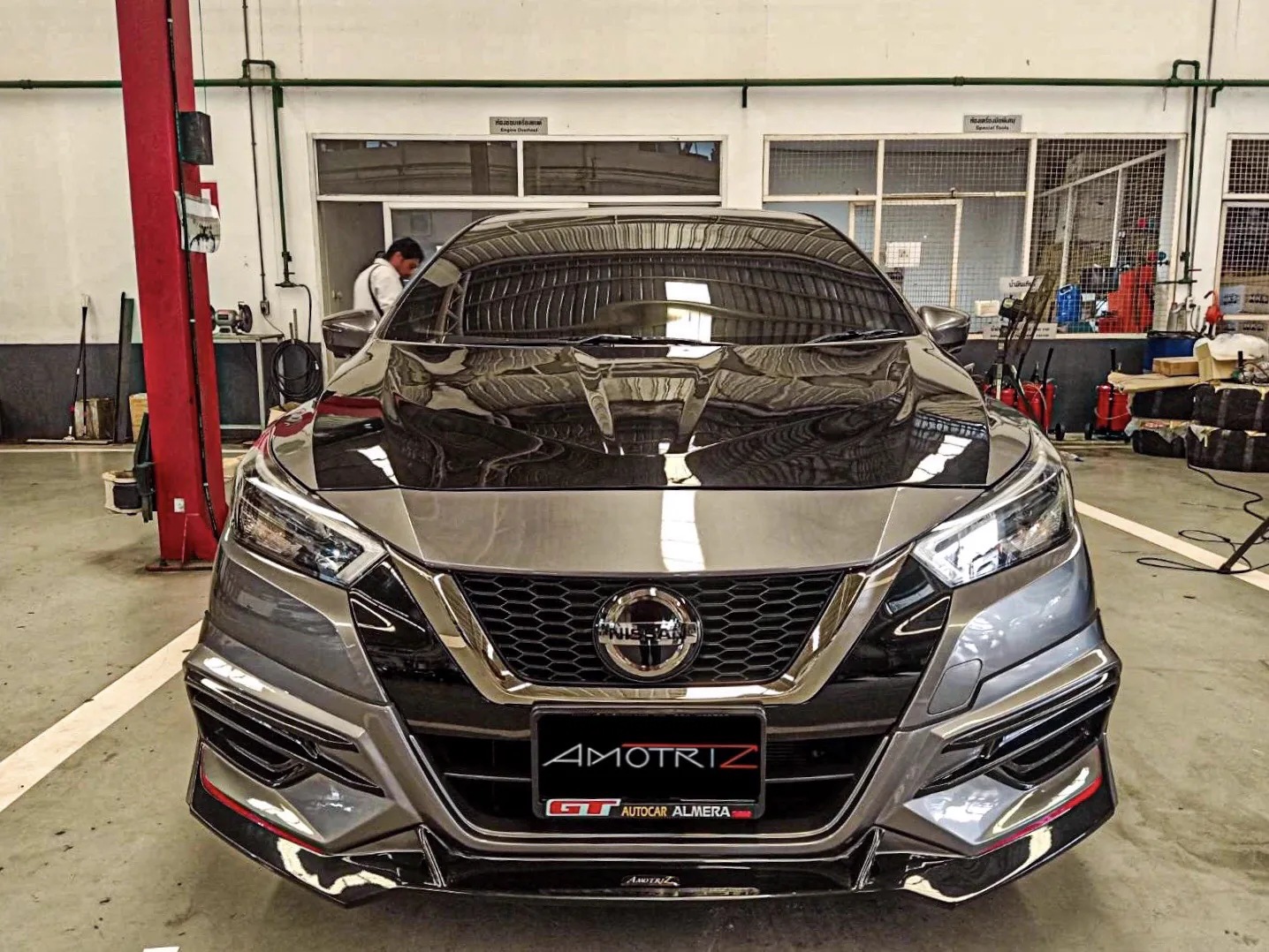 ฝากระโปรงหน้า Nissan Almera 2020 AMT