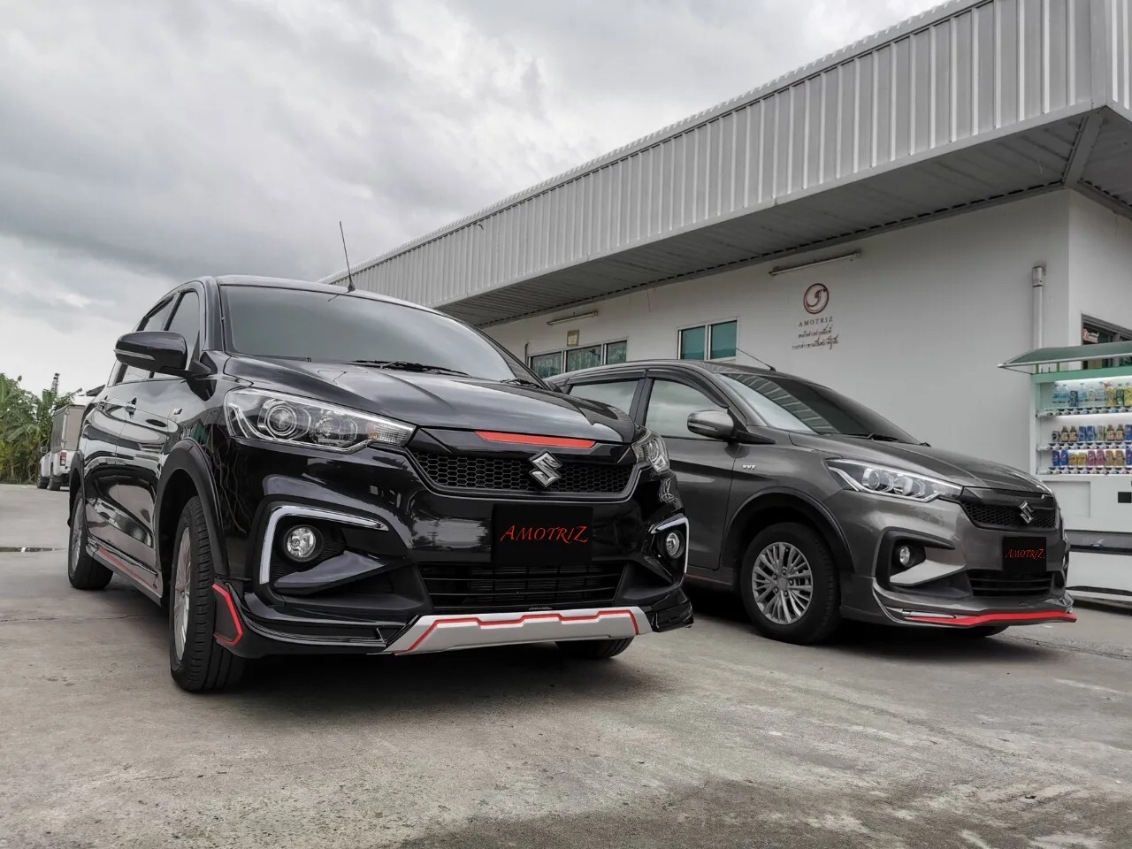ชุดแต่ง Suzuki Ertiga 2019 V2 กระจังแต่ง AMT