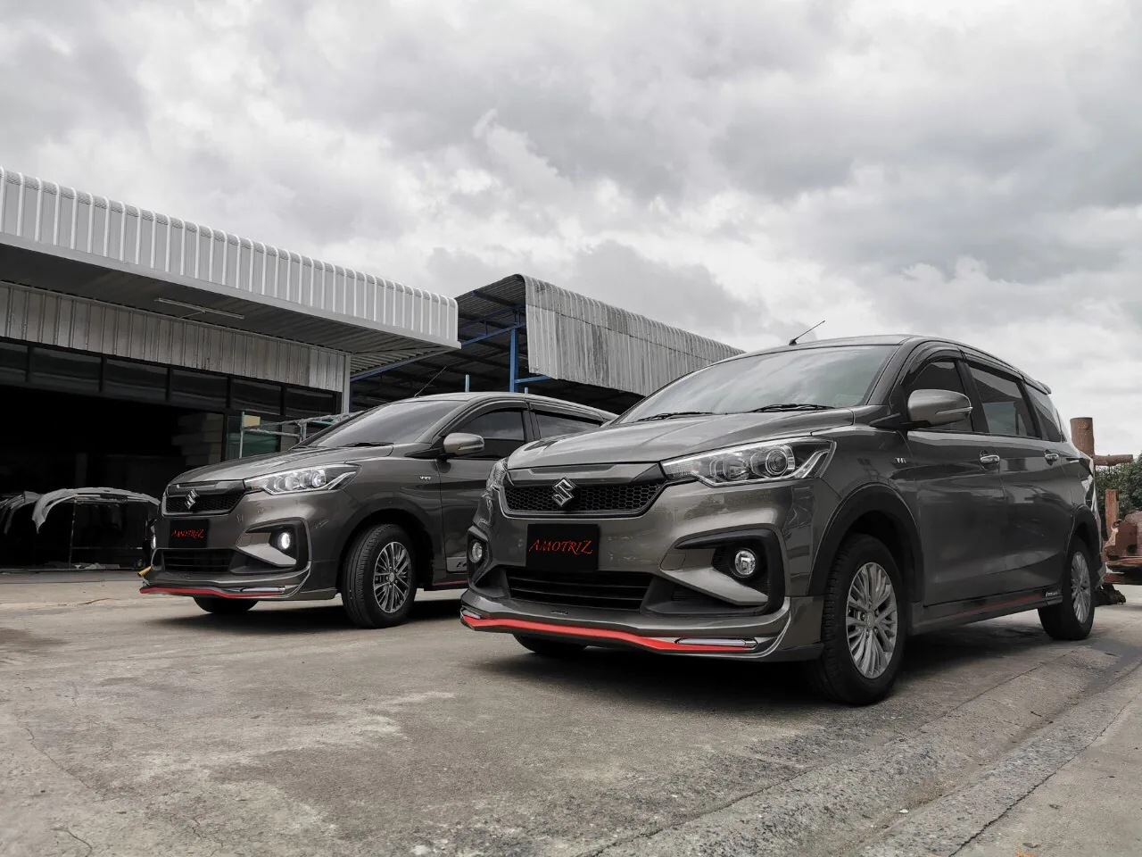ชุดแต่ง Suzuki Ertiga 2019 V2 กระจังแต่ง AMT