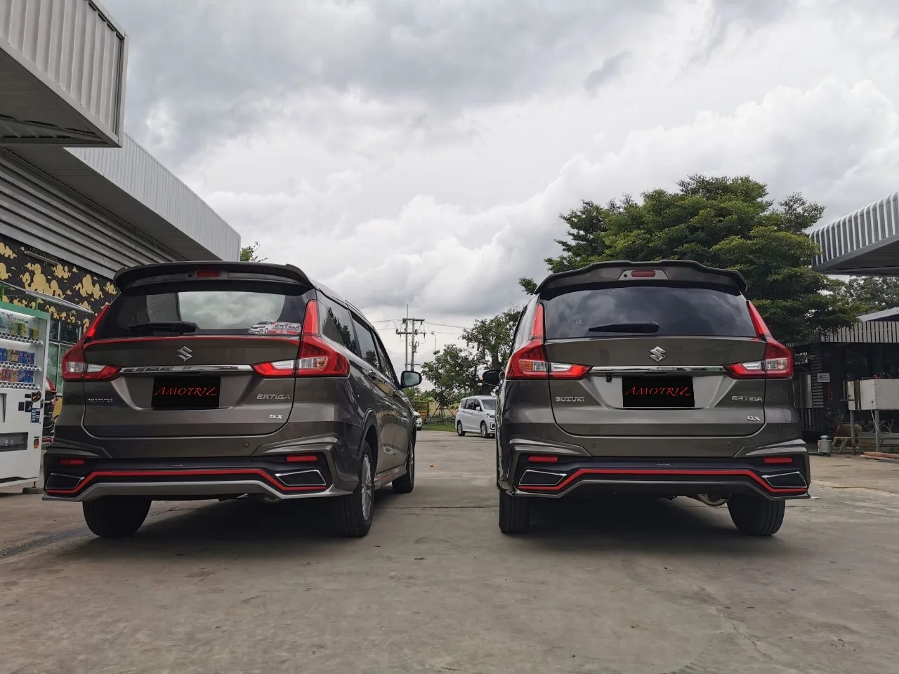 ชุดแต่ง Suzuki Ertiga 2019 V2 กระจังแต่ง AMT
