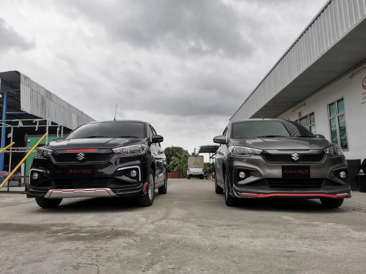 ชุดแต่ง Suzuki Ertiga 2019 V2 กระจังแต่ง AMT