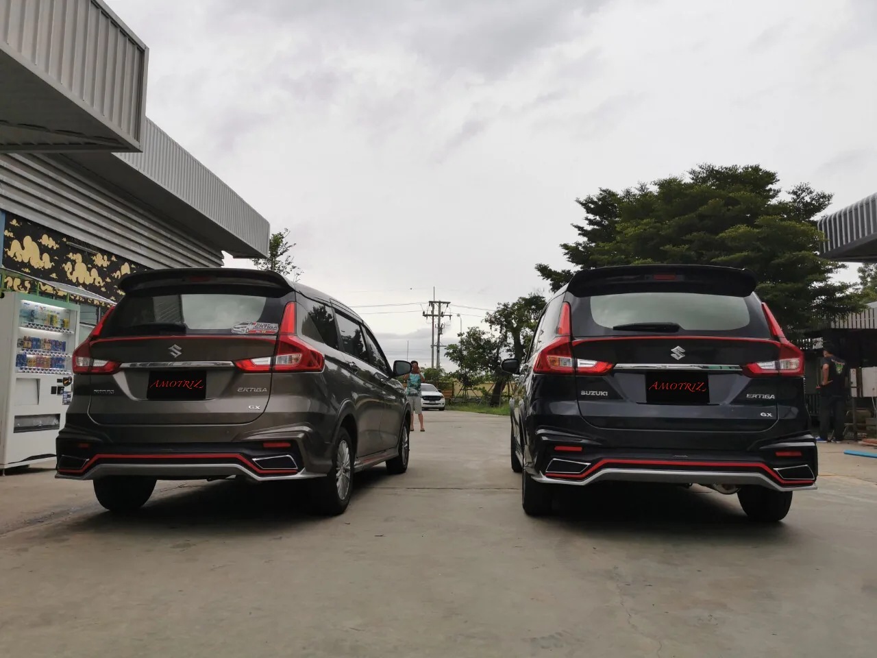 ชุดแต่ง Suzuki Ertiga 2019 V2 กระจังแต่ง AMT