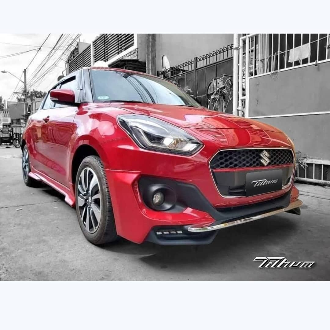 ชุดแต่งรถ Swift 2018 ทรง TiThum พลาสติก — ภาพสินค้าและรายละเอียดชุดแต่ง