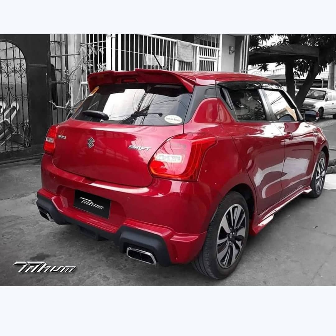 ชุดแต่งรถ Swift 2018 ทรง TiThum พลาสติก — ภาพสินค้าและรายละเอียดชุดแต่ง