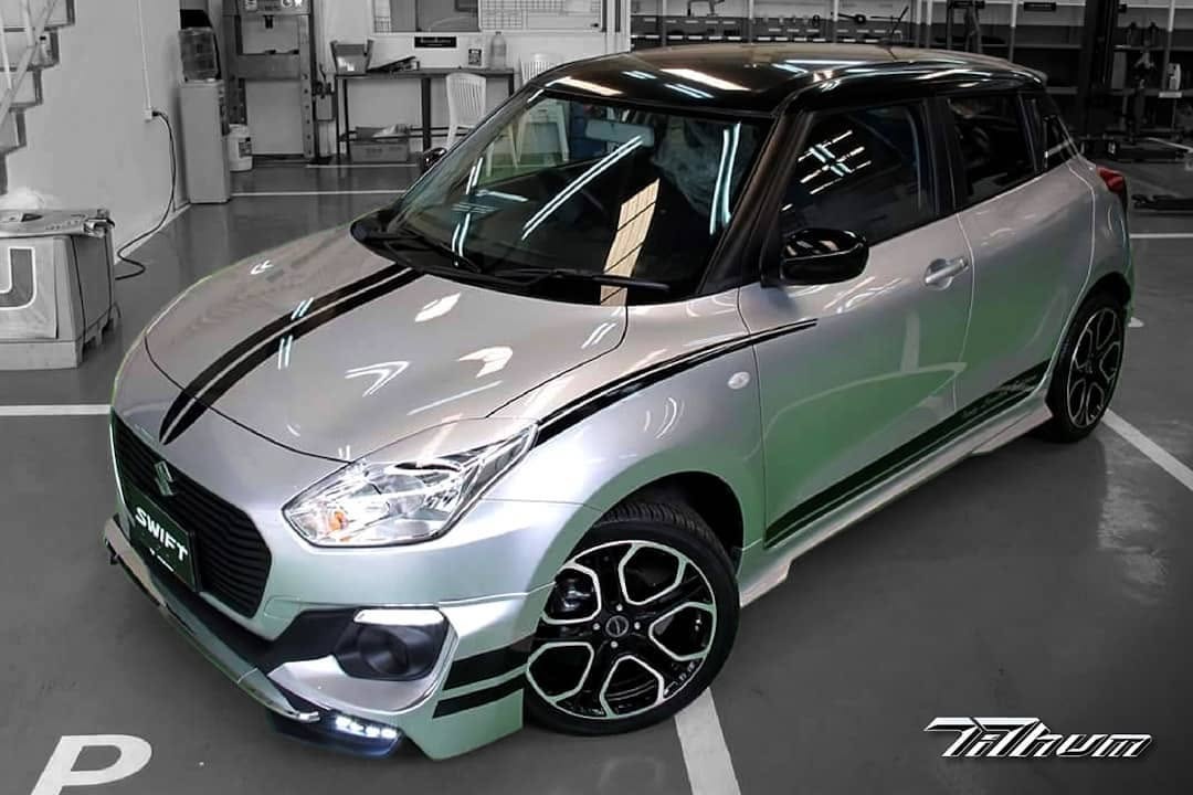 ชุดแต่งรถ Swift 2018 ทรง TiThum พลาสติก — ภาพสินค้าและรายละเอียดชุดแต่ง