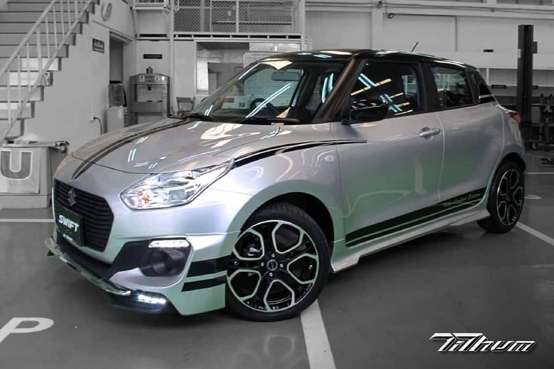 ชุดแต่งรถ Swift 2018 ทรง TiThum พลาสติก — ภาพสินค้าและรายละเอียดชุดแต่ง